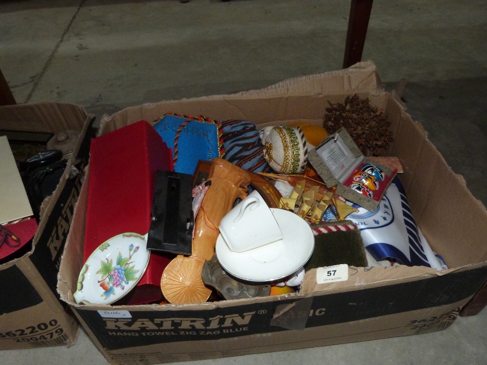 Four boxes of sundries