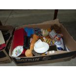 Four boxes of sundries