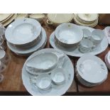 A Limoges part dinner service of 40 pieces