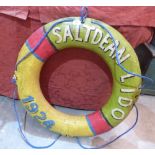 A Saltdean Lido lifebuoy