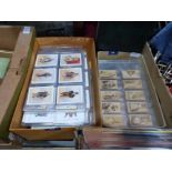 A quantity of cigarette cards