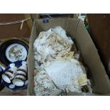 A box of linen and lace