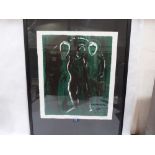 MANNER OF JOHN PIPER Saints. Limited edition screen print. Signed and numbered 54/90. 22' x 18½'