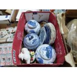 A box of ceramics