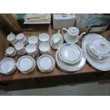 A Paragon Belinda tea and dinner service of 68 pieces