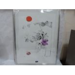 MANNER OF MARY FEDDEN Fritalaries. Limited edition lithograph. Signed and numbered 56/70. 31' x 23'