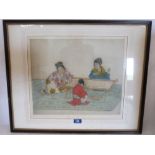 ELYSE ASHE LORD. BRITISH 1900-1971 'Chinese' Signed, inscribed and numbered 35/75 in pencil to