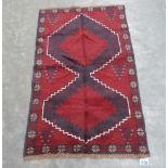 A Balochi rug. 1.33m x 0.82m