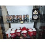 A collection of Guinness, KitKat and Oxo memorabilia