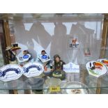 Two Royal Doulton Guinness penguins, a Guinness Toucan, other Royal Doulton etc.