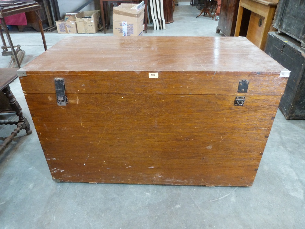 A camphorwood blanket chest. 43½' wide