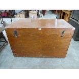 A camphorwood blanket chest. 43½' wide