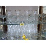 An extensive collection of Babycham, Guinness and other drinking glasses, the lot to include