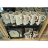 A collection of Guinness water jugs and boxed Guinness ceramics