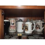 19 Guinness jugs or tankards