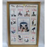 A framed Guinness advertising poster. 30' x 20'