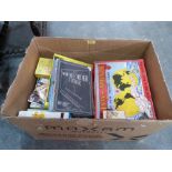 A box of vintage games