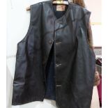 A Belstaff leather tunic