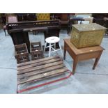 Small items of furniture and sundries