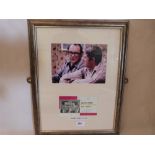Popular Culture. Faulty Towers and Morecambe and Wise. Photographs and signed cards