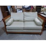 A Wesley Barrell sofa in Régence style. 61' wide