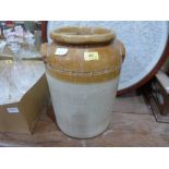 A stoneware jar. 15¼' high