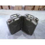 Two jerry cans