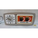 A 1960/70s illuminated Guinness bar clock