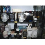 A collection of Guinness ceramics, glassware and sundries