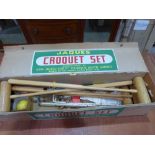 A Jaques croquet set