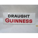 A Draught Guinness illuminated advertising pub sign. 22' wide