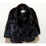 Two vintage fur jackets. Probably mink