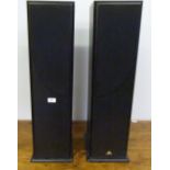 A pair of Castle Severn 2 SE loudspeakers. 32' high