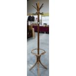 A bentwood hatstand