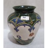 An Arts and Crafts style vase. 9¼' high