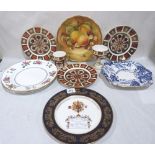 A collection of various ceramics including Coalport, Wedgwood, Crown Derby etc.