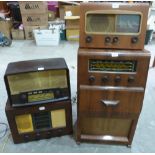 A Westminster valve radiogram and three valve wireless sets (4)