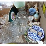 A quantity of ceramics and glassware
