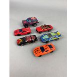 A LOT OF MODEL CARS, FIGURES AND BADGES