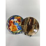 A LOT OF SIX 'GONE WITH THE WIND' PICTURE PLATES AND FOUR OTHERS