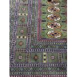 A TURKISH RUG OF BOKHARA DESIGN