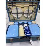 A CASED PICNIC SET