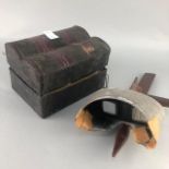 A VINTAGE STEREOSCOPE AND SLIDES