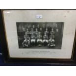 A 1910-11 TEAM PHOTOGRAPH OF DUMBARTON F.C.