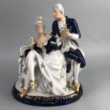 A ROYAL DUX FIGURAL GROUP