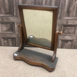 A MAHOGANY DRESSING MIRROR