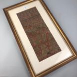 AN EARLY 19TH CENTURY NEEDLEWORK SAMPLER