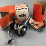 A BOXED K.P MORITTS INTREPID SURF CAST FISHING REEL