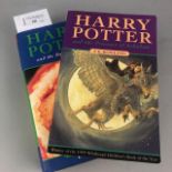 A LOT OF TWO HARRY POTTER BOOKS