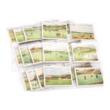 A SET OF WILL'S CIGARETTES 'GOLFING' CIGARETTE CARDS
